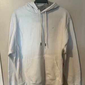 White champion hoodie